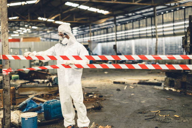 Professional Odor Removal technician working in Polk, NE